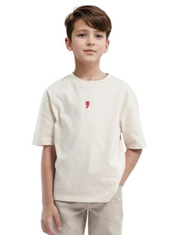 RARE ONES - Voy-K Light Cotton Graphic Print Oversized Fit T-shirt