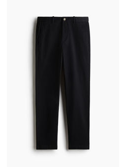 H&M - Men Black Slim Fit Cotton Chinos