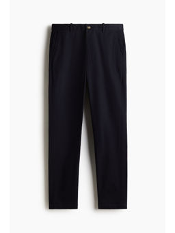 H&M - Men Blue Slim Fit Cotton Chinos