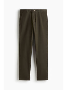 H&M - Men Green Slim Fit Cotton Chinos