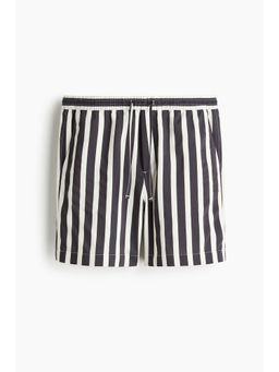 H&M - Men Black Regular Fit Shorts