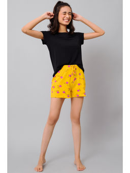 NeceSera - Fuffy Kitty Yellow Shorts