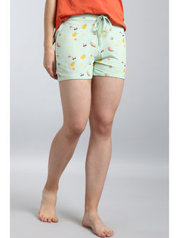 NeceSera - Berry Blast Green Shorts