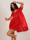Red color option, Sold out, Currently selected
