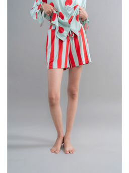 NeceSera - Multi-Color Stripe Supima Shorts