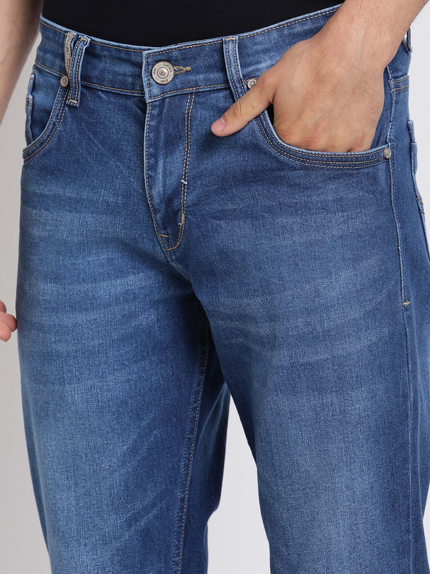 Cantabil Jeans : Buy Cantabil Men's 