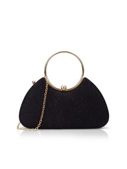 Lavie Signature - Adore Handle Clutch with Detachable Chain -Black (S)