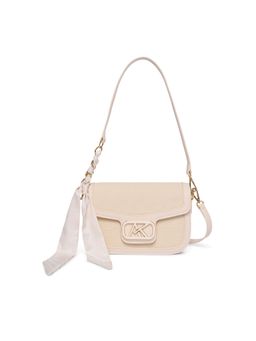 Akiki London - Kilburn 21 Flap Sling Bag-Off-White (M)