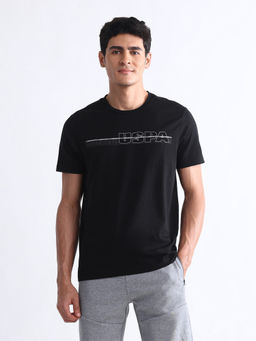 U.S. POLO ASSN. - Men Black T-Shirts
