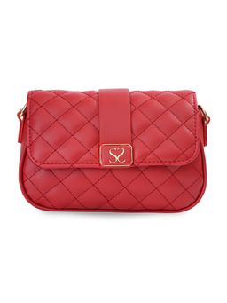 Sugarush - Anny Women Pu Sling Bag - Red