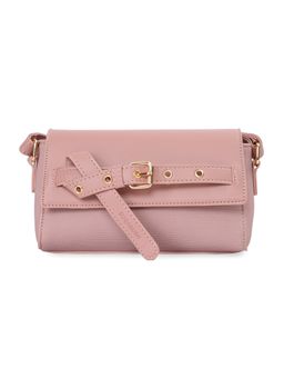 Sugarush - Stellana Women Pu Sling Bag - Dusky Pink