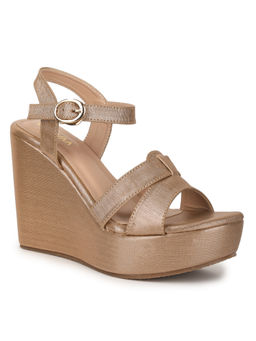 VALIOSAA - Metallic Party Textured Wedges