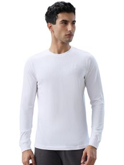 Park Avenue - Men's White Pure Cotton Crew Neck Solid/Plain T-Shirt