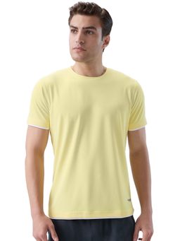 Park Avenue - Red Polyester Crew Neck Solid/Plain T-Shirt