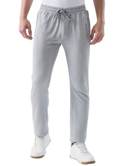 Park Avenue - Grey Pure Cotton Men's Solid Track Pant