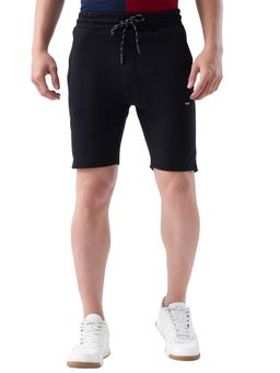 Park Avenue - Black Solid Men's Shorts