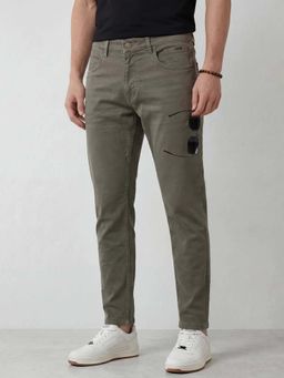 WROGN - Solid Skinny Crop Denim Jeans