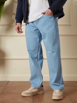 WROGN - Superstone Loose Fit Jeans Blue