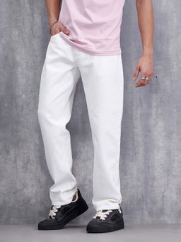 WROGN - Men Casual Anti Fit Jeans White
