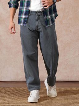 WROGN - Heavy Fade Loose Fit Jeans Grey