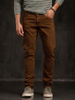 WROGN - Light Fade Slim Fit Jeans Dark Brown