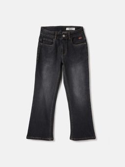 Blue Giraffe - Boys Washed Look Mid Rise Stretchable Jeans