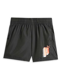 Puma - Black Train All Day Ess Woven Youth Shorts