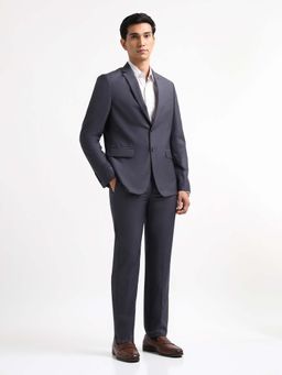 Arrow - Blue Solid Tailored Fit Suit