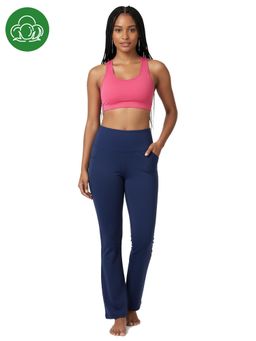 Inner Sense - Recycled Fiber Navy blue Flare Pants