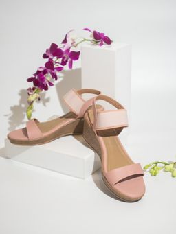 Inc.5 - Women Peach Casual Wedges