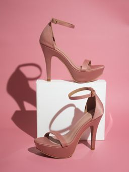 Inc.5 - Women Peach Party Stiletto Heels
