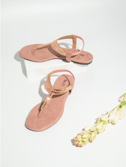 Inc.5 - Women Peach Casual Flats