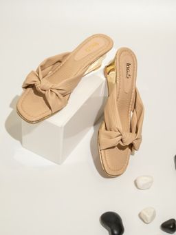 Inc.5 - Women Beige Casual Wedges