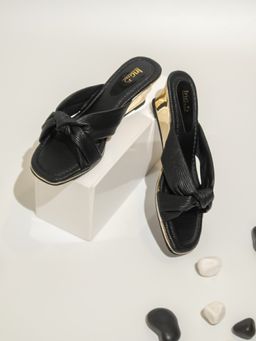 Inc.5 - Women Black Casual Wedges