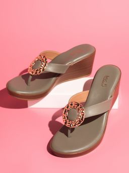 Inc.5 - Women Green Casual Wedges Heels