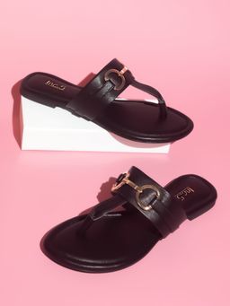 Inc.5 - Women Black Casual Flats