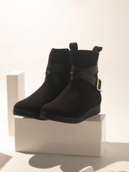 Inc.5 - Women Black Casual Boots