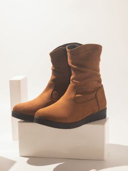 Inc.5 - Women Tan Casual Boots
