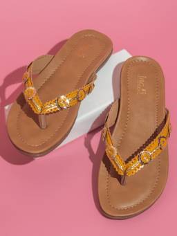 Inc.5 - Women Yellow Casual Flats