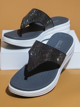 Inc.5 - Women Black Party Heels