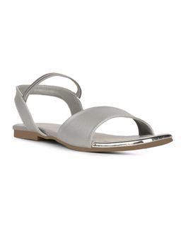 Bata - Grey Women Flat Sandals