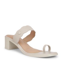 Bata - Grey Women Toe Ring Sandals