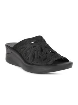 Naturalizer - Black Women Peep Toe Sandals