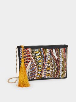 Styli - Women Boho Beaded Clutch