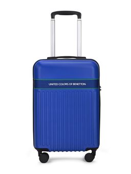 United Colors of Benetton - Unisex Hard Luggage Trolley Bag Ionic - Nautical Blue