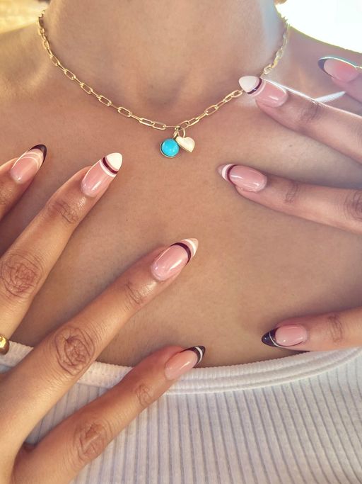 Lunaya Jewelry Turquoise With White Heart
