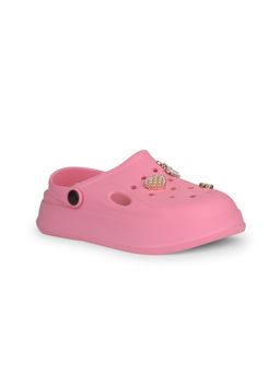 Bubblegummers - Girls Pink Synthetic Clogs