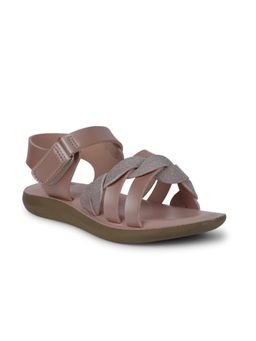 Bubblegummers - Girls Rose Gold Synthetic Sandals