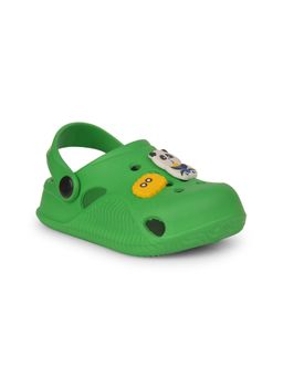 Bubblegummers - Unisex Green Synthetic Clogs