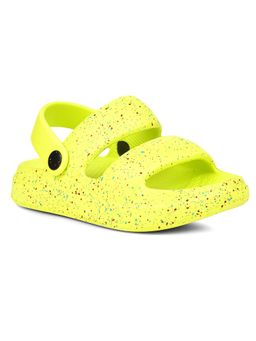 Bata - Unisex Green Synthetic Sliders
